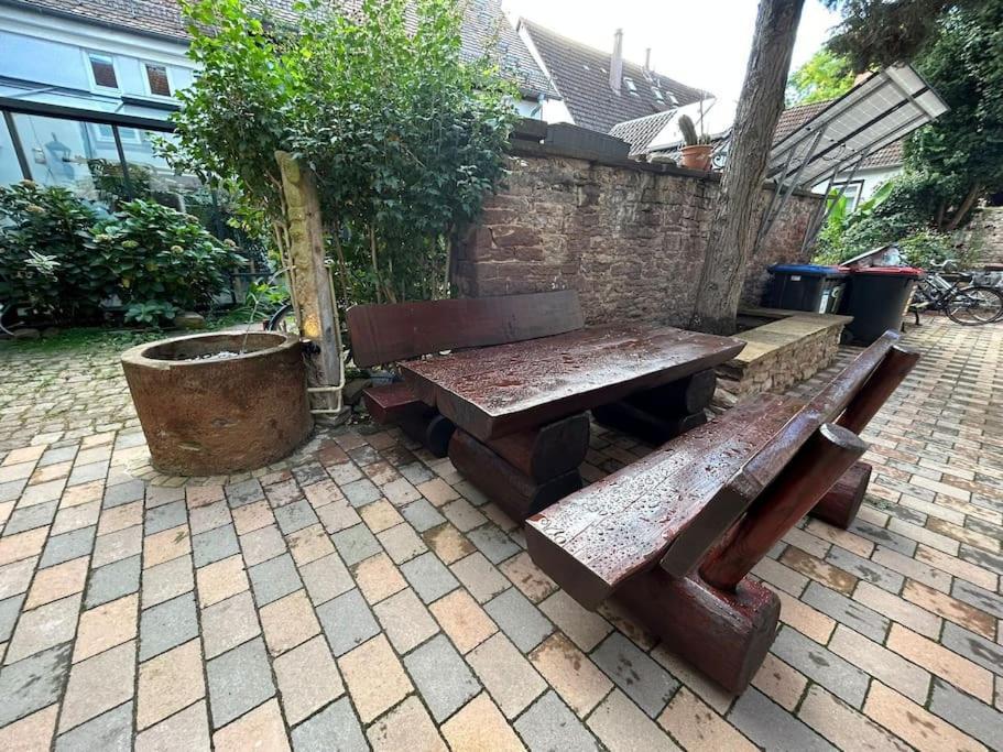 Exklusives Haus, Ruhig Gelegen Im Innenhof, Zentral, Lichtdurchflutet, Karlsruhe Eksteriør billede