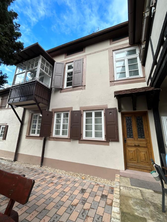 Exklusives Haus, Ruhig Gelegen Im Innenhof, Zentral, Lichtdurchflutet Zustellbett,Babybett Bei Bedarf Karlsruhe Eksteriør billede
