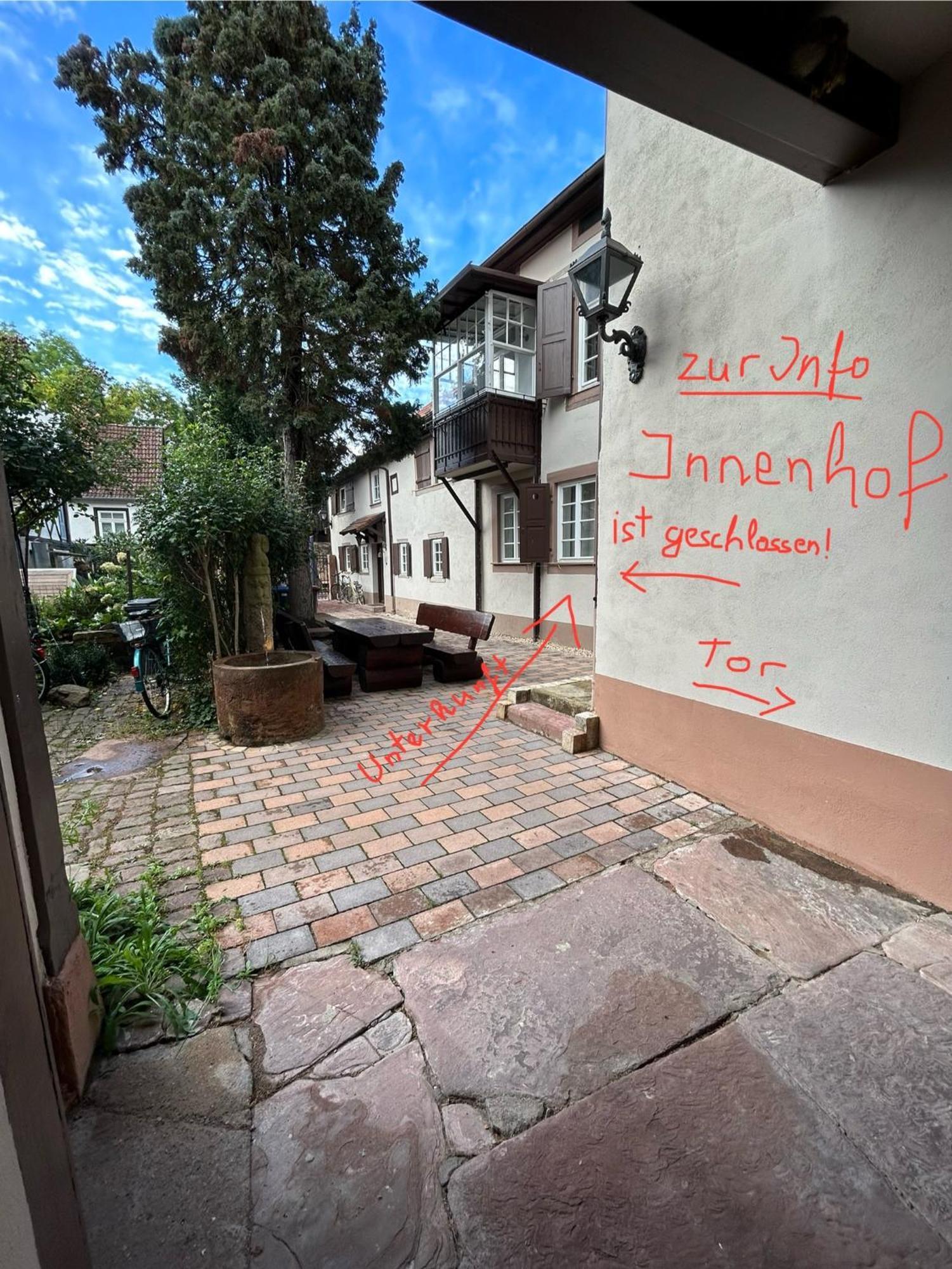 Exklusives Haus, Ruhig Gelegen Im Innenhof, Zentral, Lichtdurchflutet, Karlsruhe Eksteriør billede